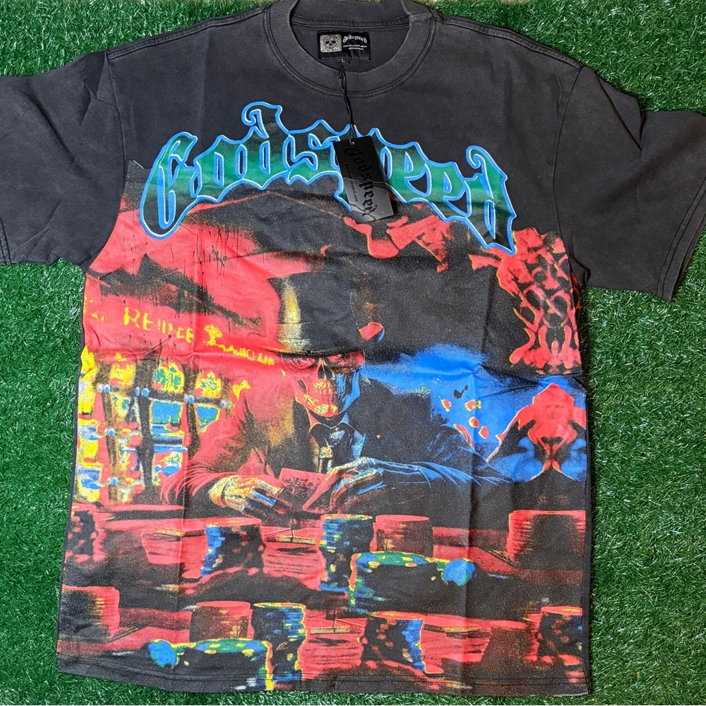 Godspeed Graphic Tee - Black and Red